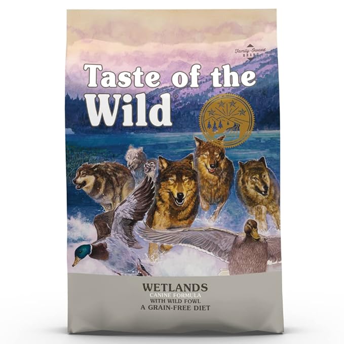 Taste of the Wild Dry Dog Food Wetlands Canine (Wild Fowl) 2-Kg - Adult