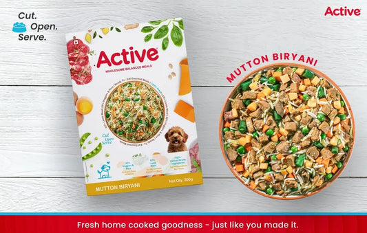 Active Fresh Mutton Biryani Dog Wet Food