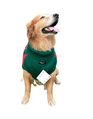 Cotton Petaholic Dog Sweater/Printed Winter Wear Premium Clothing for Pets/Pet Sweater/Sweaters for Dogs