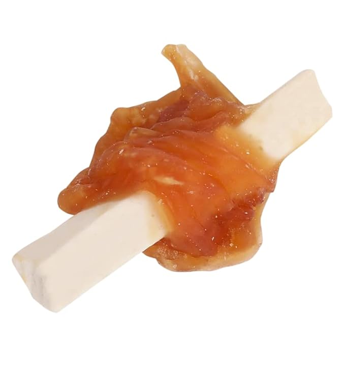 FirstBark Chic Wrap Chees & Chicken Wraps Flavour (Pack of 3) Sold by DogsNCats, All Life Stages, stick