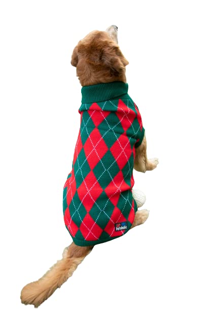 Cotton Petaholic Dog Sweater/Printed Winter Wear Premium Clothing for Pets/Pet Sweater/Sweaters for Dogs