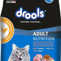 Drools Cat Adult Dry Cat Food 1kg with Free Cat Creamy Treat 75g | Real Chicken Flavour | Hair Ball Protection | Taurine for Healthy Heart | Healthy Skin & Beautiful Coat