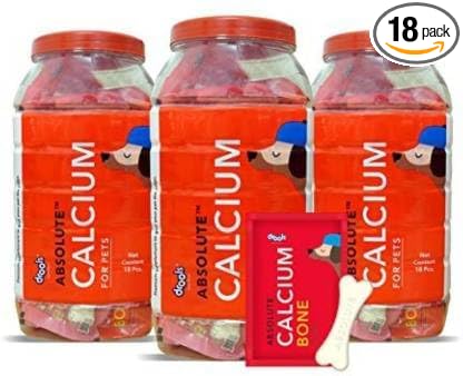 Drools Calcium Sausage Dog -Jar, 18pcs Pack of 3 Combo 3pouch Bone Free Chicken 2 kg (3x0.67 kg) Wet Adult Dog Food