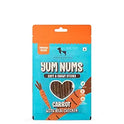 Heads Up For Tails Yum Nums Soft & Chewy Sticks - Carrot with Chicken | Dog & Puppy Treats | Training Treats for Small & Adult Dogs | High-Protein, Soft & Tasty Snacks - 75gm