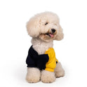 Zigly Lifestyle Winterized Duotone Dog Sweatshirt Yellow-XS-(30cm)| Cozy Warm Pet Clothing|Cozy Warm Wear for Dogs
