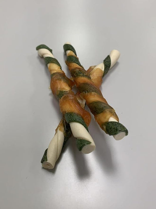 Dogaholic Superbone Stick Treats for Dogs Olive Oil (9Pcs), Medium, 150 g (Pack of 3)