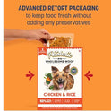 Petaholic Wholesome Woof Chicken & Rice Dog Food, 300g, Pack of 2, High Protein, Human Grade, 100% Natural by DogsNCats