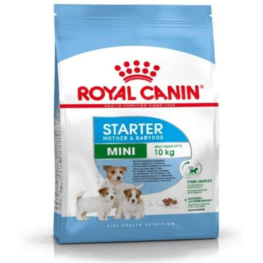 Royal Canin Starter Mini, Mother & Babdog Food, 8 Kg, Dry Food, Supports Complex Natural Defence & digestive health, Provides Gestation/Lactation Support, Supports Easy rehydration