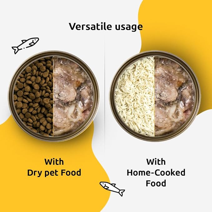 Protein-Rich Chicken & Egg Gravy for Dogs | Pet Nutritious Wet Meal | Puppy & Adult Formula | 70ml Each - Pack of 12 | High Omega-3 for Joint | Delicious Canine Cuisine, Supports Strong Bones