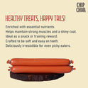 Chip Chops Dog Treat Chicken Sausage,No Artificial Flavors Added, (Pack of 4) - 240g