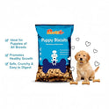 Nootie Chicken Puppy Biscuits - Chicken & Peanut Butter Flavoured Treats for Puppies | Protein-Rich, Highly Digestible & Nutritious | Suitable for All Breeds | 900g