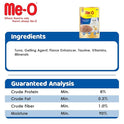 ME-O Delight Pouch Tuna in Jelly 70G, Wet Food, Pack of 12 (70G X 12, 840G)