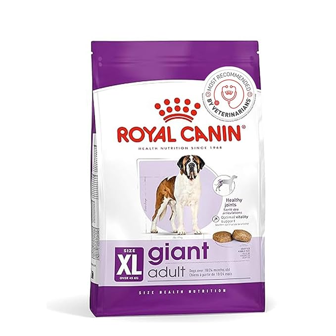 Royal Canin Giant Adult Dog Food, 4 Kg, Dry Food, Supports Healthy Joint, Digestive Health & Optimal Vitality Complex