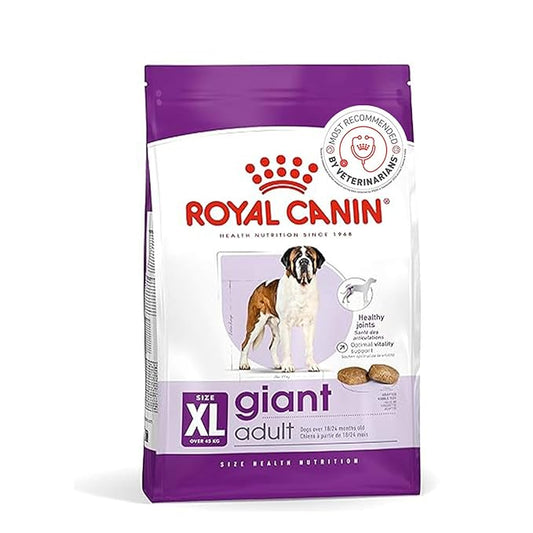 Royal Canin Giant Adult Dog Food, 4 Kg, Dry Food, Supports Healthy Joint, Digestive Health & Optimal Vitality Complex