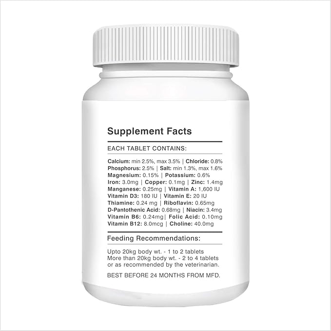 Drools Puppy Wet Dog Food, Real Chicken and Chicken Liver Chunks in Gravy, 15 Pouches (15 x 150g) & Absolute Vitamin Tablet- Dog Supplement, 50 Pieces