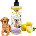 Flea & Tick Shampoo for Dogs, Neem & Aloe Vera Pet Shampoo, Repels Fleas Ticks & Mosquitoes, Natural Anti Flea Dog Wash, Vegan Grooming Care, 250ml for All Breeds