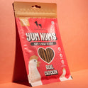 HUFT Yum Nums Soft & Chewy Sticks - Real Chicken | Dog Training Treats | Healthy Dog Snacks | Dog Treats for Puppies & Adults | Pet Chews & Tasty Rewards - 75gm