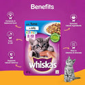 Whiskas Kitten (2-12 Months) Wet Cat Food, Tuna in Jelly Flavour, 96 x 85 g Pouches