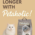 Petaholic Cat Litter (Pack of 2) New Restored Active Carbon for Super Quick Cleaning | Bentonite Clumping Cat Litter with Ultra Odor Control | Safe for Multiple Cats & Kittens (10L + 10L)