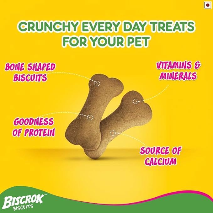 Pedigree Puppy Wet Dog Food, Chicken Chunks in Gravy, 70 g (Pack of 30) & Pedigree All Life Stages Biscrok Biscuits (Above 4 Months), Milk and Chicken Flavor, 900g Pack