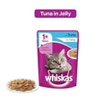 Whiskas Adult Cat Food Combo - Ocean Fish Dry, 3kg + Tuna in Jelly, 85g (6 Pouches)