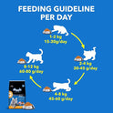 Drools Cat Adult Dry Cat Food 1kg with Free Cat Creamy Treat 75g | Real Chicken Flavour | Hair Ball Protection | Taurine for Healthy Heart | Healthy Skin & Beautiful Coat