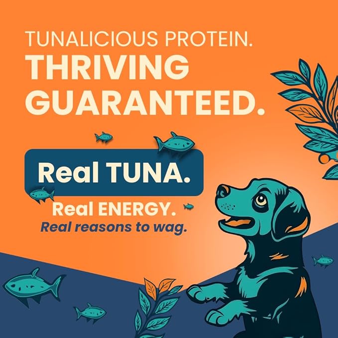 Thrive- Bark Out Loud Real Tuna Fish Dry Dog Food | Antioxidants, Omega, Multivitamins | Yucca for Digestion (9.8 Kg)