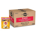 Pedigree Puppy Dry Dog Food, Meat & Milk, 20kg Pack & Puppy Wet Dog Food, Chicken Chunks in Gravy, 70 g (Pack of 30)