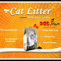 DOGTOWN Petaholic Active Carbon cat litter100% Natural | Dust Free | Super Absorbent | Chemical Free | ((10L) (Pack of 2)
