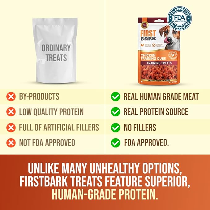 Dog Treats for Adult Dog & Puppy – Snack Delights Chicken Jerky for Dogs, Small Dogs & Shih Tzu | Dog Snacks & Puppy Treats – Chicken Carrot Sandwich (70g) x1