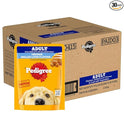 Pedigree Adult Wet Dog Food, Chicken Grilled Liver Flavour in Loaf with Vegetables, 70 g (Pack of 30), Supports Healthy Immune System, Complete & Balanced Nutrition for Adult Dogs