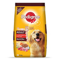 Pedigree Adult Dry Dog Food, Meat & Rice, 10 kg, Contains 37 Essential Nutrients, 100% Complete & Balanced Food for Adult Dogs