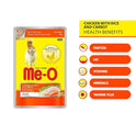 Me-O, Wet Food for Adut Cats, Chicken with Rice & Carrot 80G, Pack of 12 (80G X 12, 960G)