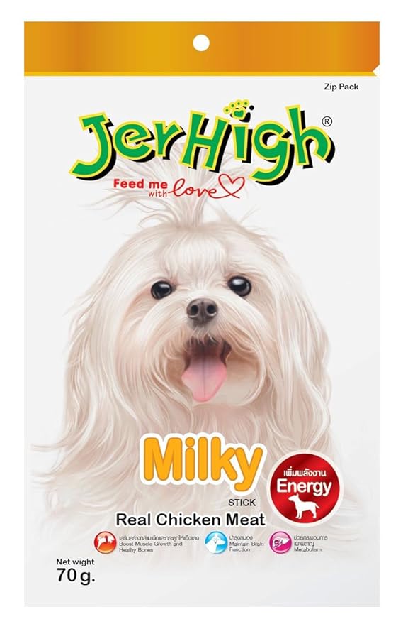 JerHigh Milk Stix Dog Treats, 85/70 g
