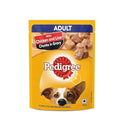 Pedigree Adult Wet Dog Food, Chicken & Liver Chunks in Gravy, 70 g (Pack of 15) & PRO Expert Nutrition Active Adult Large Breed Dog (18 Months Onwards) Dry Pellet Dog Food, Chicken, 20kg Pack