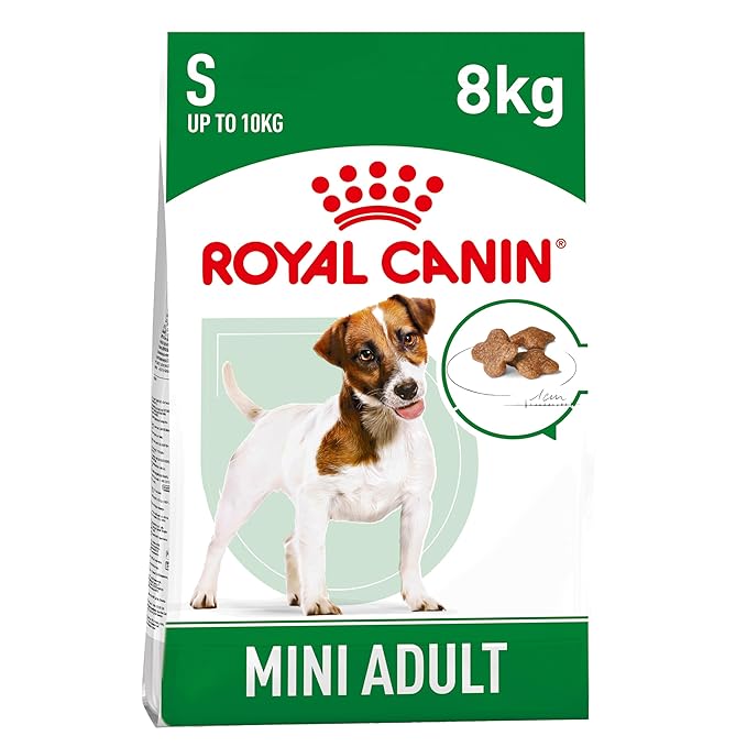 Royal Canin Mini Adult Dog Food, 8 Kg, Dry Food, Supports Weight Management & Digestive Health
