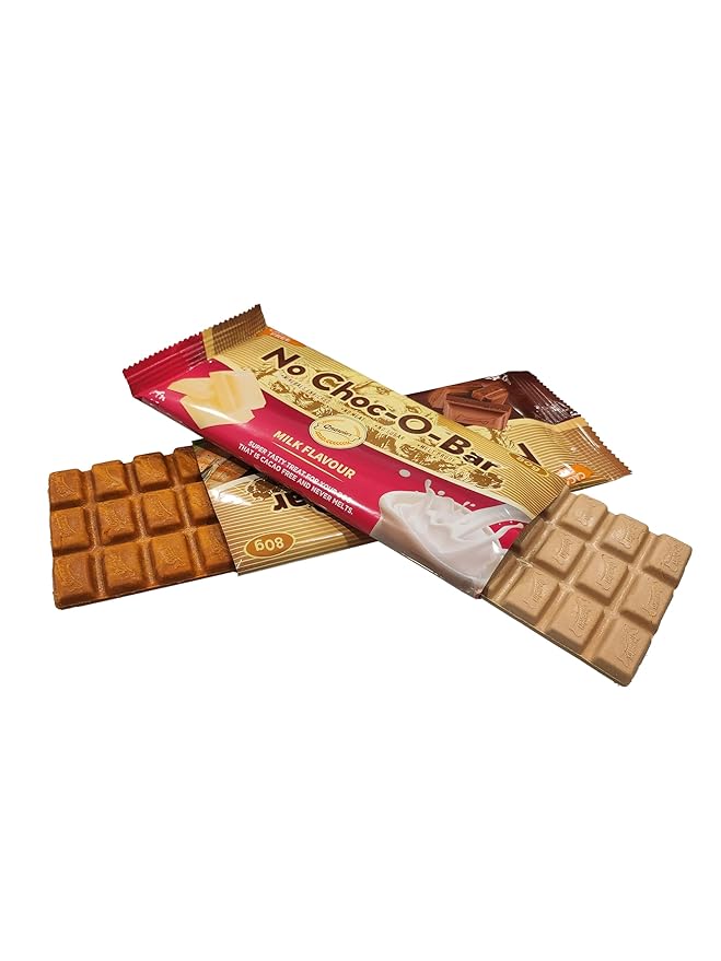Gnawlers No Choco -O- Bar Dog Treats Milk Flavour, Super Tasty Treats for Your Dog That is Chocolate & Coco Free, No Meat, No Sugar and Never Melts with 27 Bites (Pack of 3) by DogsNCats