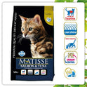 Matisse Farmina Pet Foods Dry Cat Food, Adult, 1.5-Kg, Salmon and Tuna (Pack of 1)