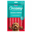 Drools Dog Treats, Creamy Chicken & Pumpkin, Tasty & Nutritious Snack for All Breeds, (15g x5),75g, All Life Stages