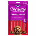Drools Dog Treats, Creamy Strawberry 5 Sticks Tasty & Nutritious Snack for All Breeds, (15g x5),75g, All Life Stages
