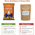 Nootie Chicken Dog Biscuits- Mixed Flavour for Adult Dogs, Protein-Rich, Highly Digestible & Nutritious | Suitable for All Breeds | 900g