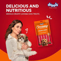 Drools Dog Treats, Creamy Chicken & Carrot 5 Sticks Tasty & Nutritious Snack for All Breeds, (15g x5),75g, All Life Stages