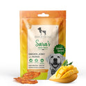 HUFT Sara's Doggie Treats – Mango Chicken Jerky 70 g | 100% Natural, Farm-Fresh Ingredients | No Preservatives or Artificial Colors | Healthy, High-Protein Treat for All Dog Breeds