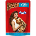Drools Optimum Performance Puppy Dry Dog Food, Chicken Flavor, 20kg&Drools Puppy Wet Dog Food, Real Chicken and Chicken Liver Chunks in Gravy, 15 Pouches (15 x 150g)