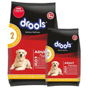 Drools Chicken and Egg Adult Dry Dog Food, 3 Kg with Free 1.2 Kg&Kitten(1-12 Months) Dry Cat Food, Ocean Fish, 1.2Kg with Free Container