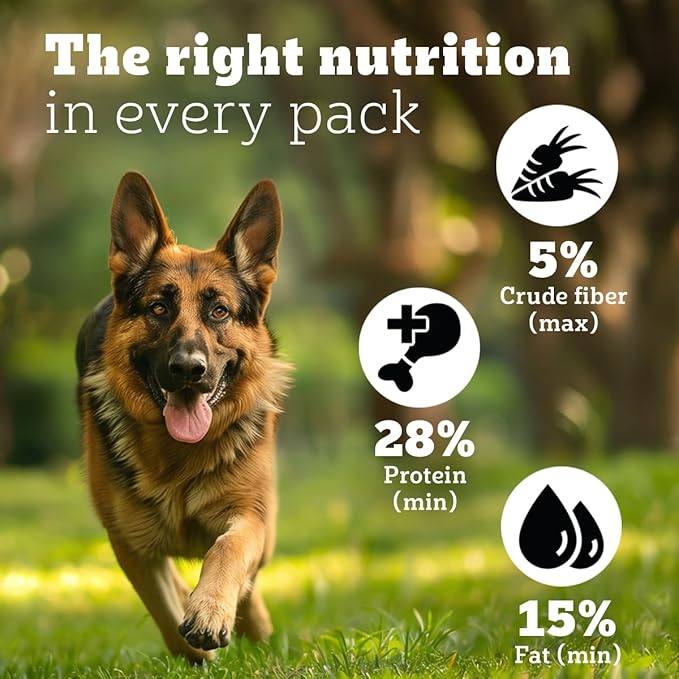 Pedigree PRO Adult Large Breed, 20 kg Dry Dog Food, Vet Trusted Brand, Expert Nutrition, Quality Protein, 33% More Nutrients (18 Months Onwards)