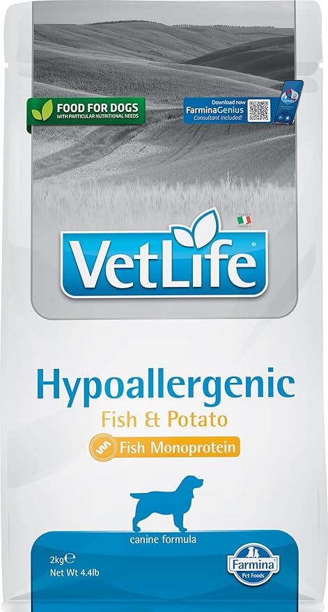 Farmina Vet Life Hypoallergenic Fish and Potato Canine Formula, 2 kg