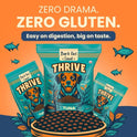 Thrive- Bark Out Loud Real Tuna Fish Dry Dog Food | Antioxidants, Omega, Multivitamins | Yucca for Digestion (9.8 Kg)