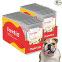 Protein-Rich Chicken & Egg Gravy for Dogs | Pet Nutritious Wet Meal | Puppy & Adult Formula | 70ml Each - Pack of 12 | High Omega-3 for Joint | Delicious Canine Cuisine, Supports Strong Bones