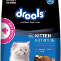 Drools Kitten Dry Cat Food 1.2kg | Ocean Fish Flavour | Healthy Skin & Beautiful Coat | Complete Nutrition | Digestive Health | Healthy Growth